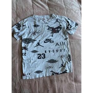 Nike Air Jordan AOP Jumpman 23 T-Shirt 12-13 Boys